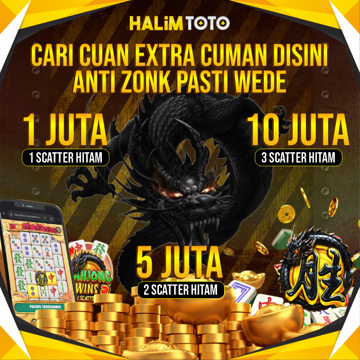 HALiMTOTO - Link Gacor Slot Mahjong 3 Scatter Hitam 10 Juta